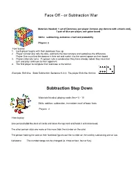 Subtraction Step Down