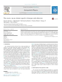 The Cosmic-Ray Air-Shower Signal in Askaryan Radio Detectors