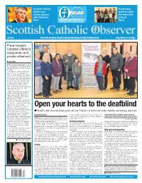 Open Your Hearts to the Deafblind