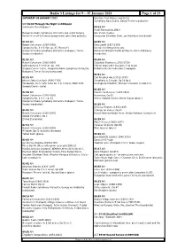 Radio 3 Listings for 9 – 15 January 2021 Page 1