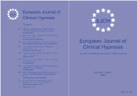 Effect of Hypnosis and Hypnotisability on Temporal Correlations of EEG Signals in Different Frequency Bands