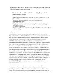 Perturbational Treatment of Spin-Orbit Coupling for Generally Applicable High-Level Multi-Reference Methods