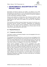 4 Environmental Description of the Project Area