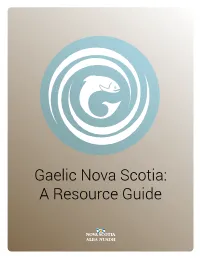 A Resource Guide
