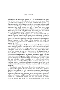 CONCLUSION This Study of the Interactions Between the VOC