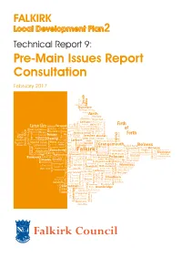 Pre-Main Issues Report Consultation