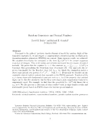 Random Generators and Normal Numbers