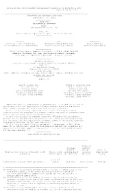 As Filed with the Securities and Exchange Commission on December 6, 1999 Registration No