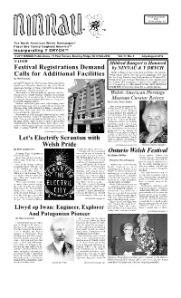 Let's Electrify Scranton with Welsh Pride Festival Registrations