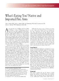 Native and Imported Fire Ants