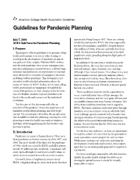 Pandemic Guidelines 06.Qxp