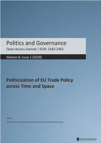 Politics and Governance Open Access Journal | ISSN: 2183-2463