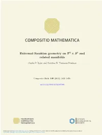 Extremal Sasakian Geometry on T2 X S3 and Related Manifolds