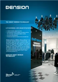 The Smart Mirror Technology