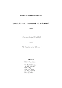 Transcript of Proceedings