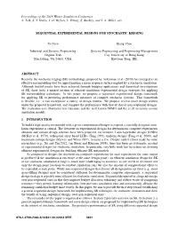 Sequential Experimental Designs for Stochastic Kriging