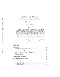 Rational Structures on Automorphic Representations