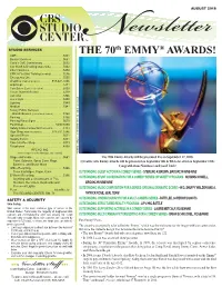 2018 August Newsletter.Indd