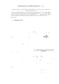 An Introduction to Hubbard Rings at U = ∞