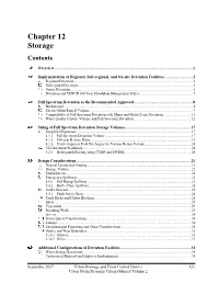 Chapter 12 Storage Contents