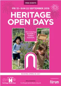 Heritage Open Days