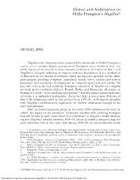 History and Ambivalence in Hollis Frampton's Magellan*