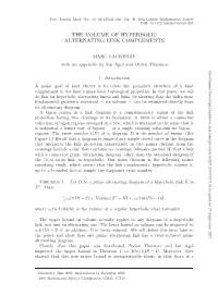 The Volume of Hyperbolic Alternating Link Complements