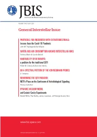 General Interstellar Issue