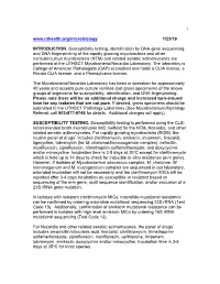 Lab Testing Procedures