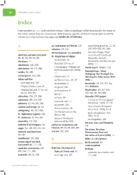 Topical Index