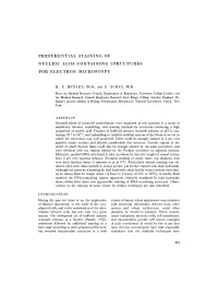 Preferential Staining of Nucleic Acid-Containing