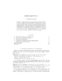 FRIEZE GROUPS in R2 Contents 1. Metric Spaces, Groups, And