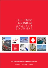 The Swiss Technical a N a L Y S I S J O U R N a L