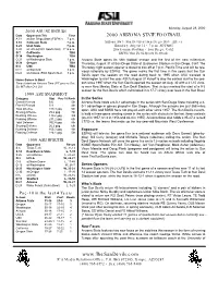 Bruce Snyder & Team Notes
