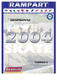 Design the Rampart Team Strive to Produce Fully Customised Skate Park