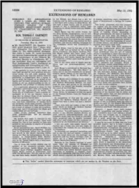 Extensions of Remarks Hon.Thomasf.Hartnett
