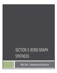 Bond Graph Synthesis