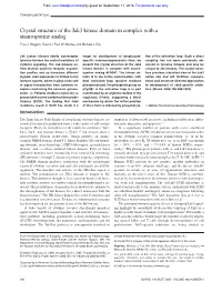 Crystal Structure of the Jak3 Kinase Domain in Complex with a Staurosporine Analog
