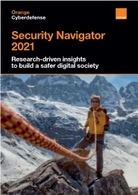 Security Navigator 2021 Research-Driven Insights to Build a Safer Digital Society Security Navigator 2021 Foreword