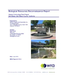Biological Resources Reconnaissance Report