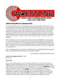 Cubed Circle Newsletter 241 – Consistency Is Hard
