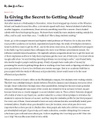 Is Giving the Secret to Getting Ahead?