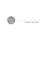 Inventions and Patents