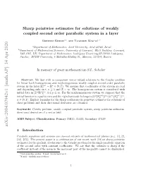 Sharp Pointwise Estimates for Solutions of Weakly Coupled Second Order Parabolic System in a Layer
