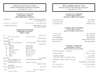 2014 Concert Programs