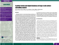 A Global Review and Digital Database of Large-Scale Extinct Spreading Centers GEOSPHERE