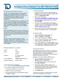 Intelligent Event Module for HP Tru64 UNIX