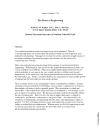 The Music of Engineering