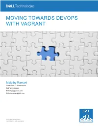 Moving Towards Devops with Vagrant