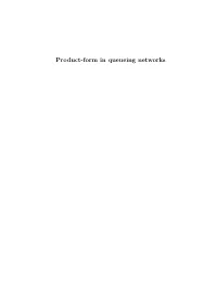 Product-Form in Queueing Networks